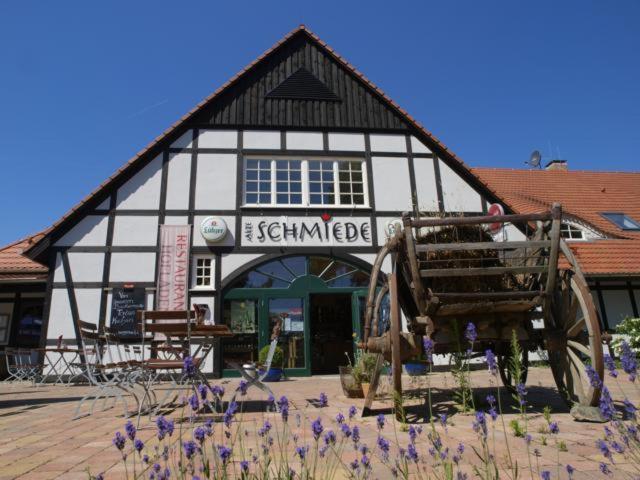 Feriendorf Alte Schmiede Mellenthin Exteriör bild